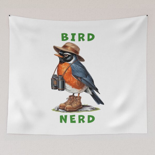 Item preview, Bird Nerd designed and sold by Angry Swan Designs.