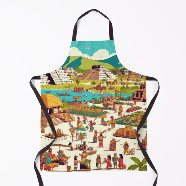 Item preview, Central Temples of Tenochtitlan designed and sold by BobArtGallery.