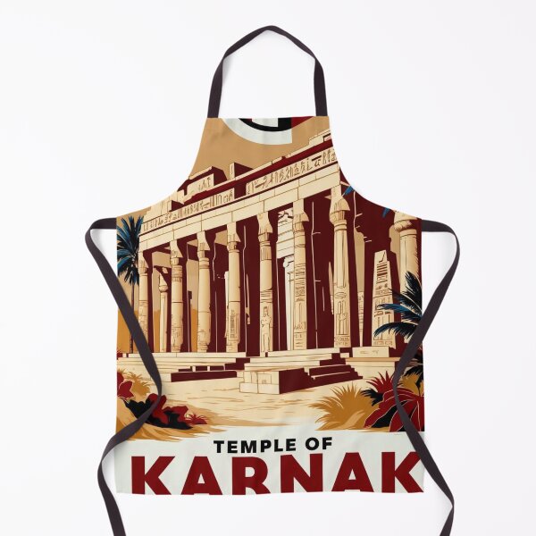 Item preview, Temple of Karnak Egypt Vintage Travel Tourism designed and sold by TravelersGems.