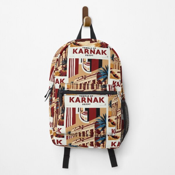 Item preview, Temple of Karnak Egypt Vintage Travel Tourism designed and sold by TravelersGems.