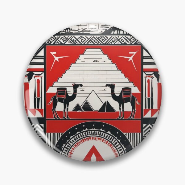 Item preview, Shibin El Kom Egypt Vintage Travel Tourism designed and sold by TravelersGems.