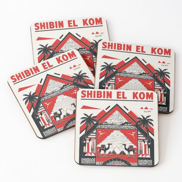 Item preview, Shibin El Kom Egypt Vintage Travel Tourism designed and sold by TravelersGems.