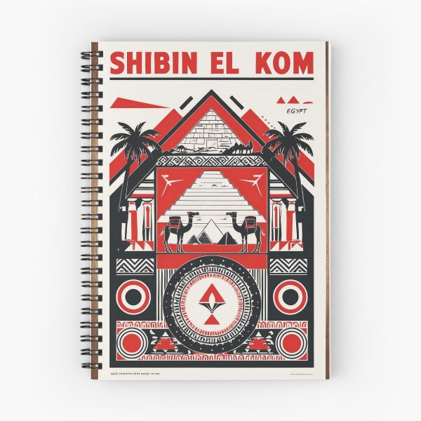 Item preview, Shibin El Kom Egypt Vintage Travel Tourism designed and sold by TravelersGems.