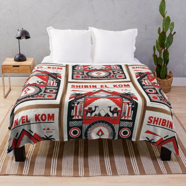 Item preview, Shibin El Kom Egypt Vintage Travel Tourism designed and sold by TravelersGems.