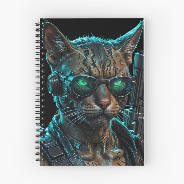 Item preview, badass cat designed and sold by GIFT4S.