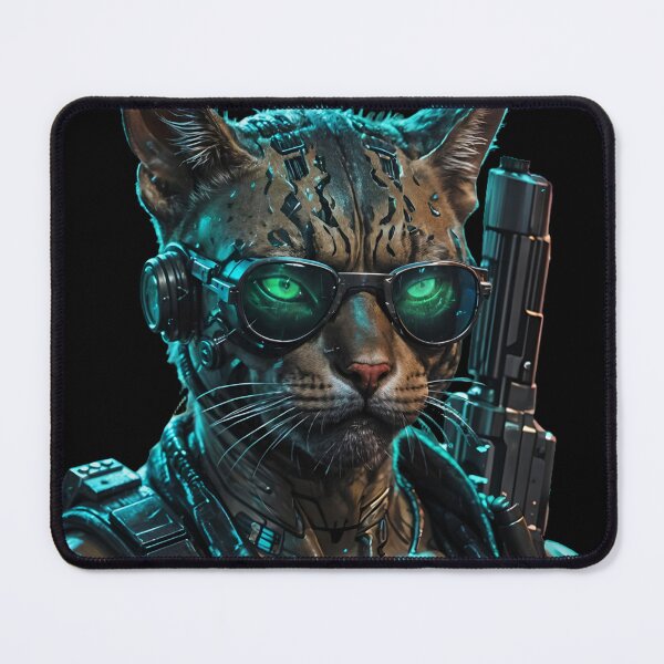 Item preview, badass cat designed and sold by GIFT4S.