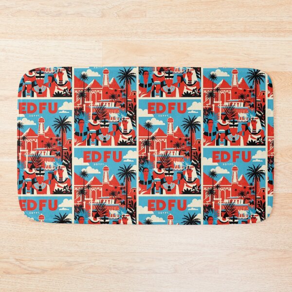 Item preview, Edfu Egypt Vintage Travel Tourism designed and sold by TravelersGems.
