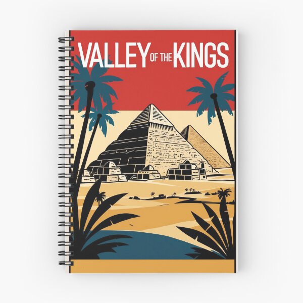Item preview, Valley of the Kings Egypt Vintage Travel Tourism designed and sold by TravelersGems.