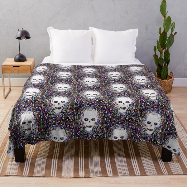 Item preview, White skull designed and sold by pawelkinart.