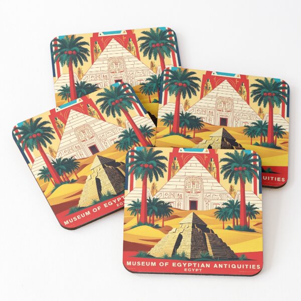 Item preview, Museum of Egyptian Antiquities Egypt Vintage Travel Tourism designed and sold by TravelersGems.