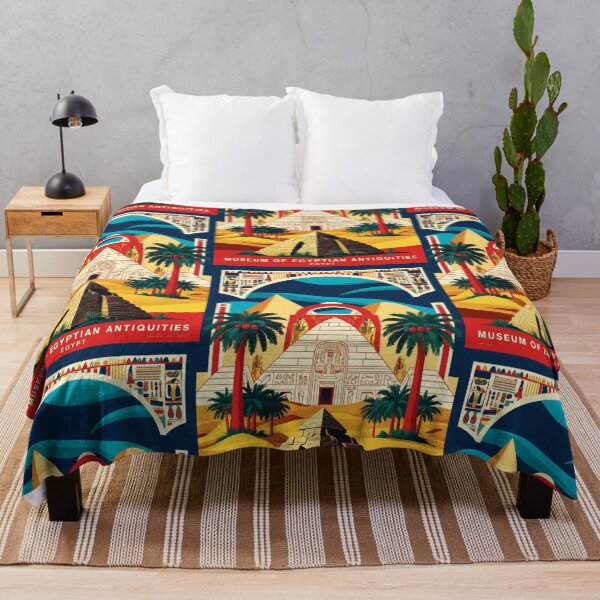 Item preview, Museum of Egyptian Antiquities Egypt Vintage Travel Tourism designed and sold by TravelersGems.