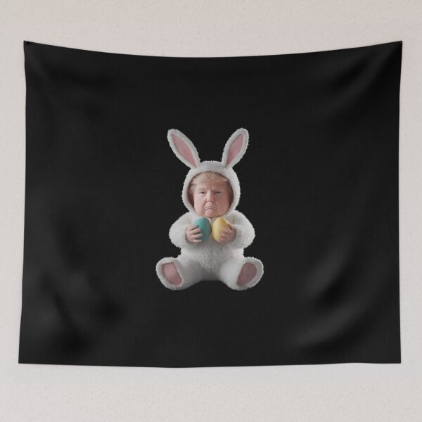 Item preview, Funny Easter Trump Bunny designed and sold by HeadTurningArt.