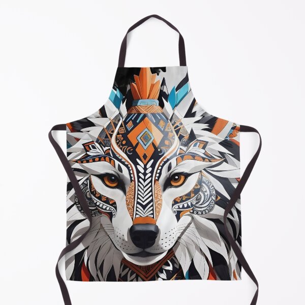 Item preview, Tribal Spirit Wolf designed and sold by DarylWelsh2024.