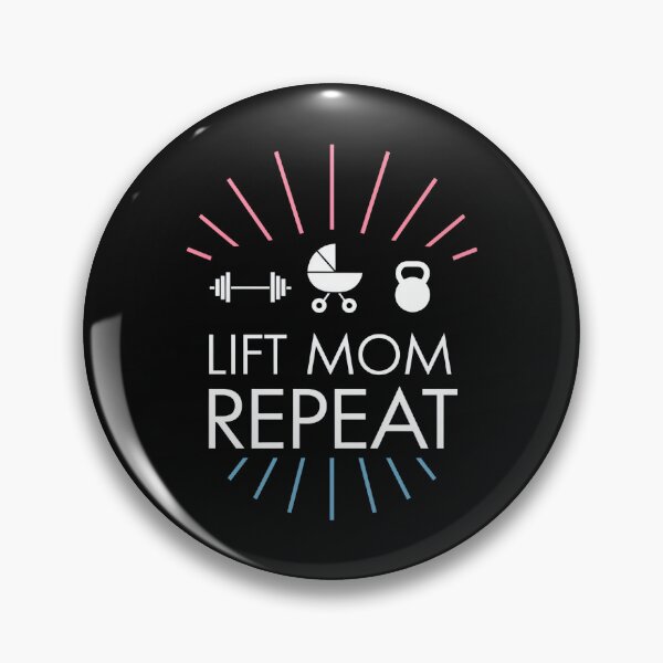 Item preview, Lift Mom Repeat designed and sold by MagicWander.