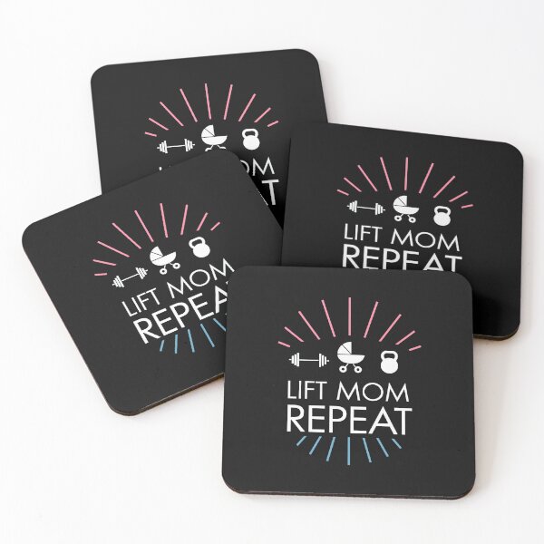 Item preview, Lift Mom Repeat designed and sold by MagicWander.