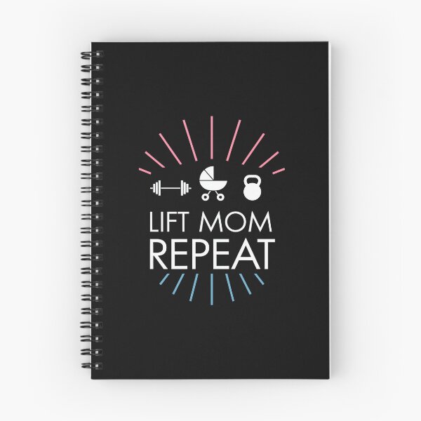 Item preview, Lift Mom Repeat designed and sold by MagicWander.