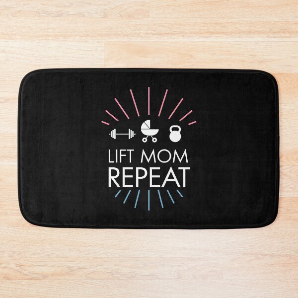 Item preview, Lift Mom Repeat designed and sold by MagicWander.