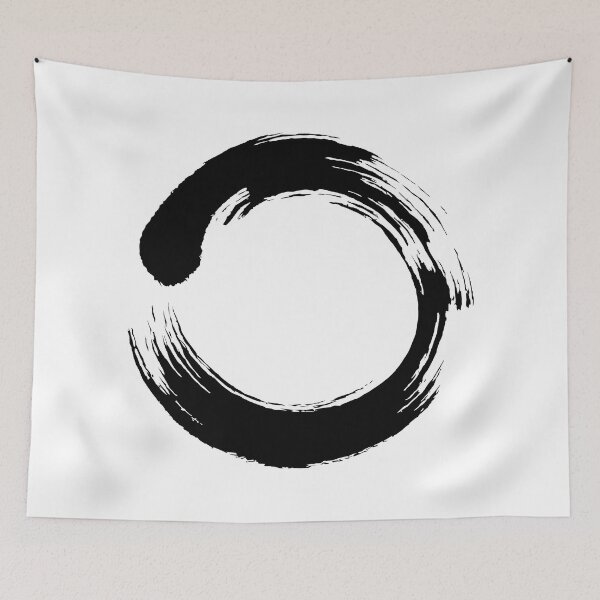 Item preview, Enso designed and sold by Angry Swan Designs.
