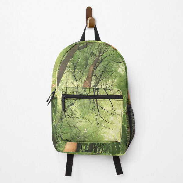 Item preview, Ground-Level View of Tree Canopy Illuminated by Sunlight designed and sold by graphicnew.