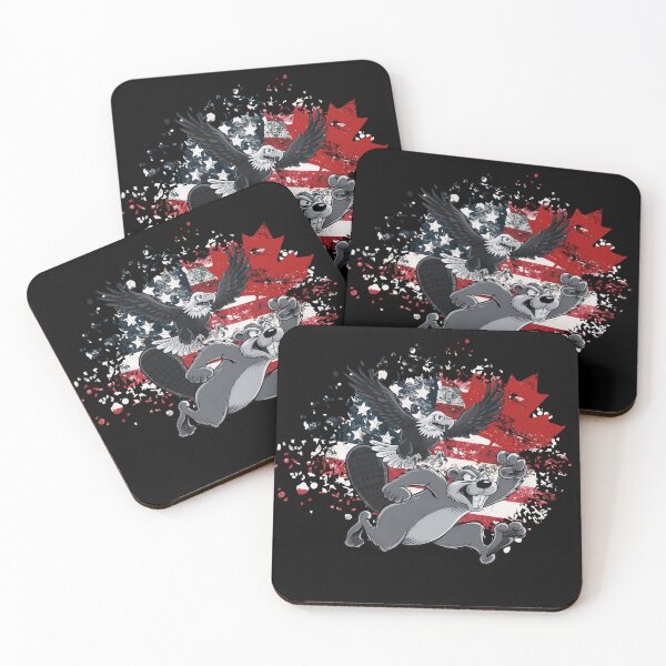 Item preview, Canada and USA Friends Forever  designed and sold by The Art of Kkatarynka.