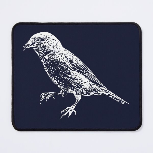 Item preview, Cassia Crossbill White Design designed and sold by designsasstultd.