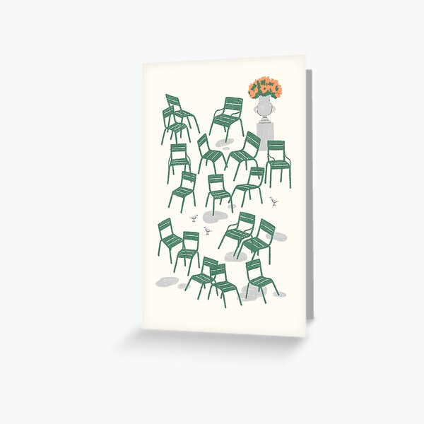 Item preview, Parisian Green Park Chairs designed and sold by Hihlushka.