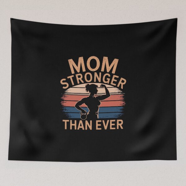 Item preview, Mom Stronger Than Ever designed and sold by MagicWander.