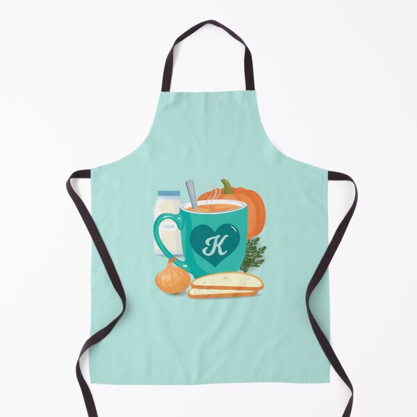Item preview, Alphabet Soup K - AQUA designed and sold by StellarFX.