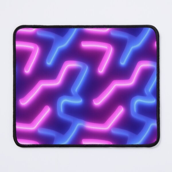 Item preview, Abstract Neon Circuit Maze Design designed and sold by patternicco.