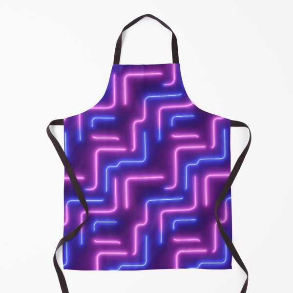 Item preview, Glowing Neon Electric Lines on Black designed and sold by patternicco.
