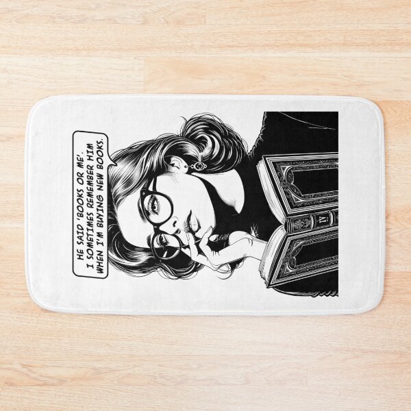 Item preview, He Said Books Or Me Sarcastic Funny Book Lover Girl designed and sold by GrandeDuc.