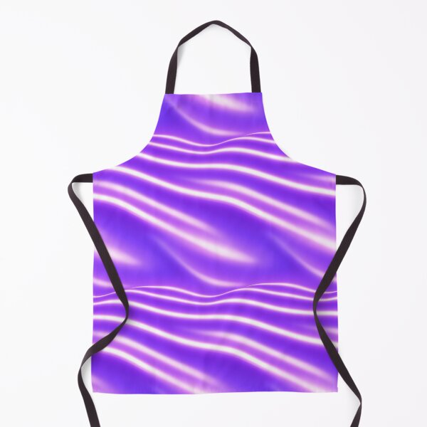 Item preview, Abstract Neon Waves on Violet Background designed and sold by patternicco.