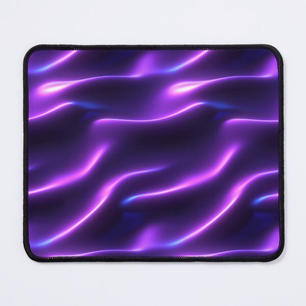 Item preview, Neon Fluid Waves Minimal Glow Design designed and sold by patternicco.