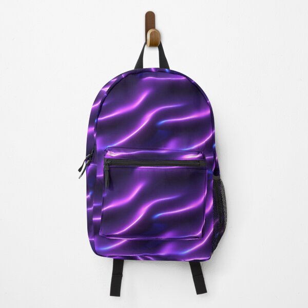Item preview, Neon Fluid Waves Minimal Glow Design designed and sold by patternicco.