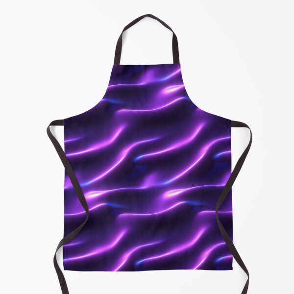 Item preview, Neon Fluid Waves Minimal Glow Design designed and sold by patternicco.