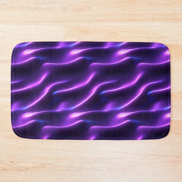 Item preview, Neon Fluid Waves Minimal Glow Design designed and sold by patternicco.