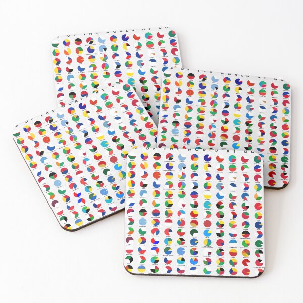 Item preview, Flags of the World by Colors designed and sold by Craphe.