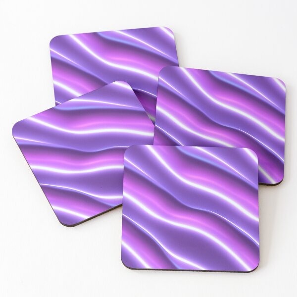 Item preview, Smooth Neon Glowing Waves Abstract Pattern designed and sold by patternicco.
