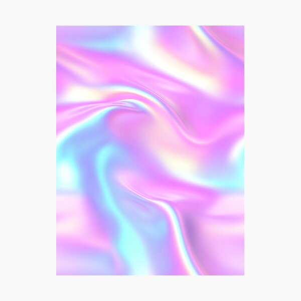 Artikel-Vorschau von Neon holografisches Wellen-Leuchtmuster, designt und verkauft von patternicco.
