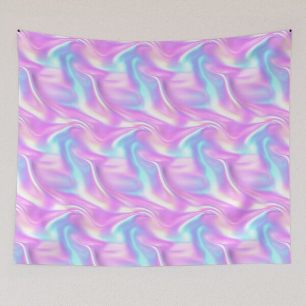 Item preview, Neon Holographic Ripple Glow Pattern designed and sold by patternicco.