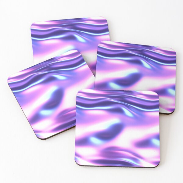Item preview, Neon Ripple Gradient with Glowing Edges designed and sold by patternicco.