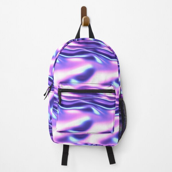 Item preview, Neon Ripple Gradient with Glowing Edges designed and sold by patternicco.