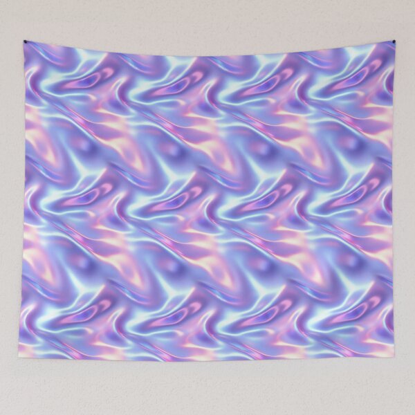 Item preview, Vibrant Neon Ripples and Holographic Glow designed and sold by patternicco.