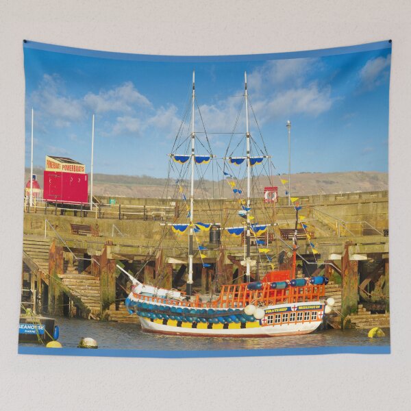 Item preview, Bridlington Pirate Ship designed and sold by Alisonchambers2.