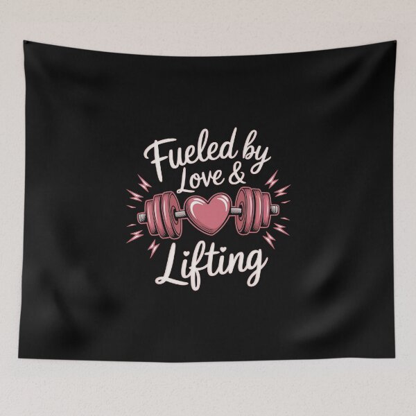 Item preview, Fueled by Love & Lifting designed and sold by MagicWander.