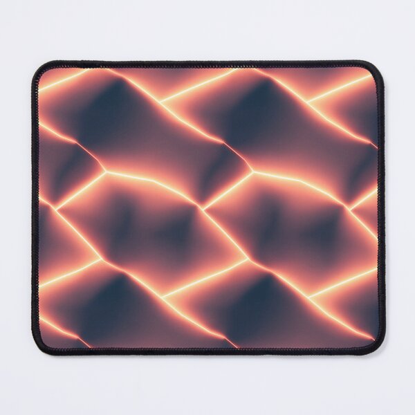 Item preview, Abstract Neon Shards Glowing Pattern designed and sold by patternicco.