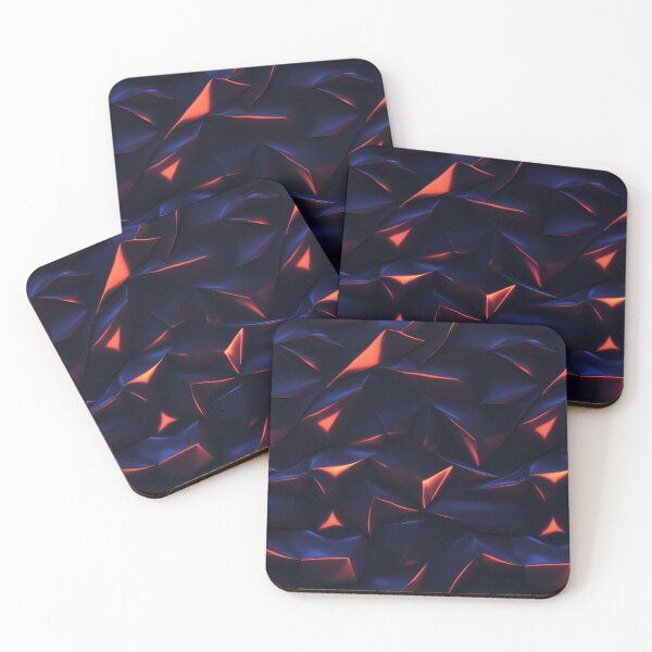 Item preview, Neon Geometric Shards and Glow Design designed and sold by patternicco.