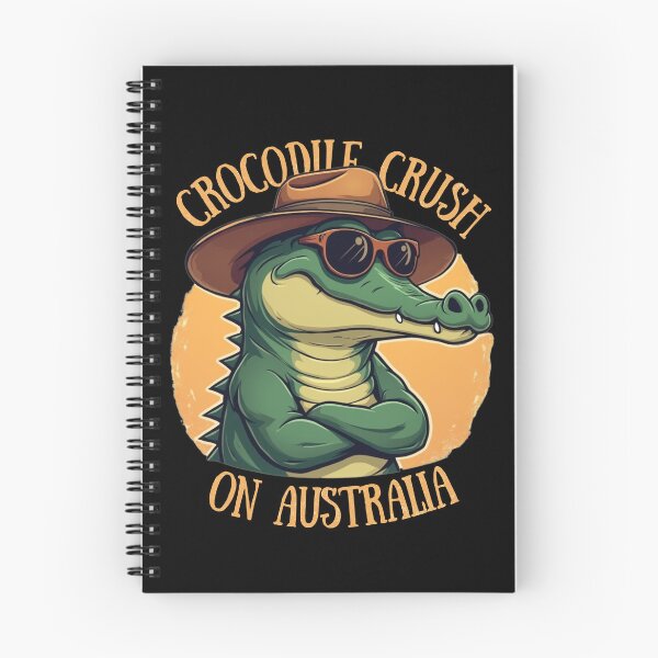Item preview, Crocodile Crush On Australia designed and sold by HappyHarmonyArt.