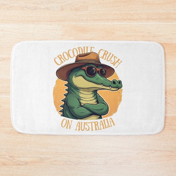 Item preview, Crocodile Crush On Australia designed and sold by HappyHarmonyArt.