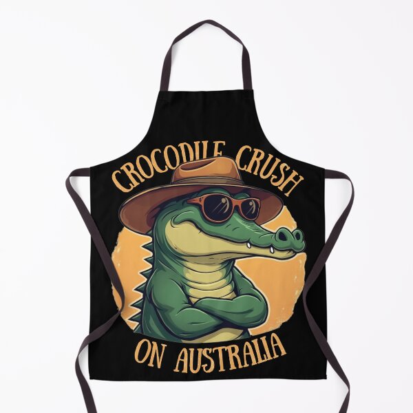 Item preview, Crocodile Crush On Australia designed and sold by HappyHarmonyArt.